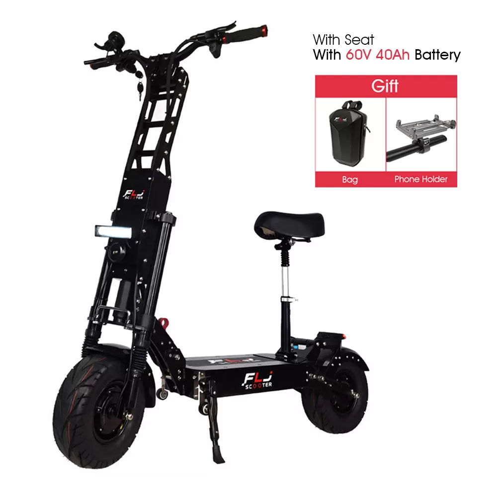 (🔥Limited Time Sale) K6 6000W all terrain Fat wheels dual motor electric scooter with Max Speed 53MPH - Amazon