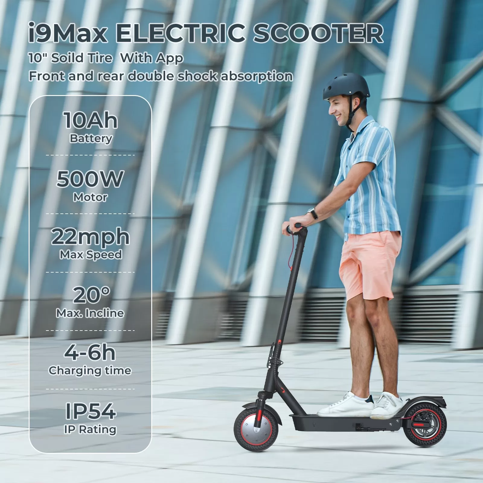 Exclusive i9 Max Motorized Foldable Electric Scooter For Adults - Amazon