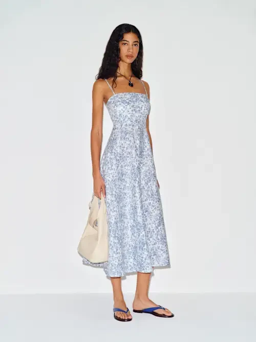 Monette Linen Dress
