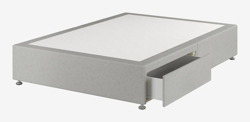 Divan base GOLD D10 2 Drawer Double Grey-49 - Amazon