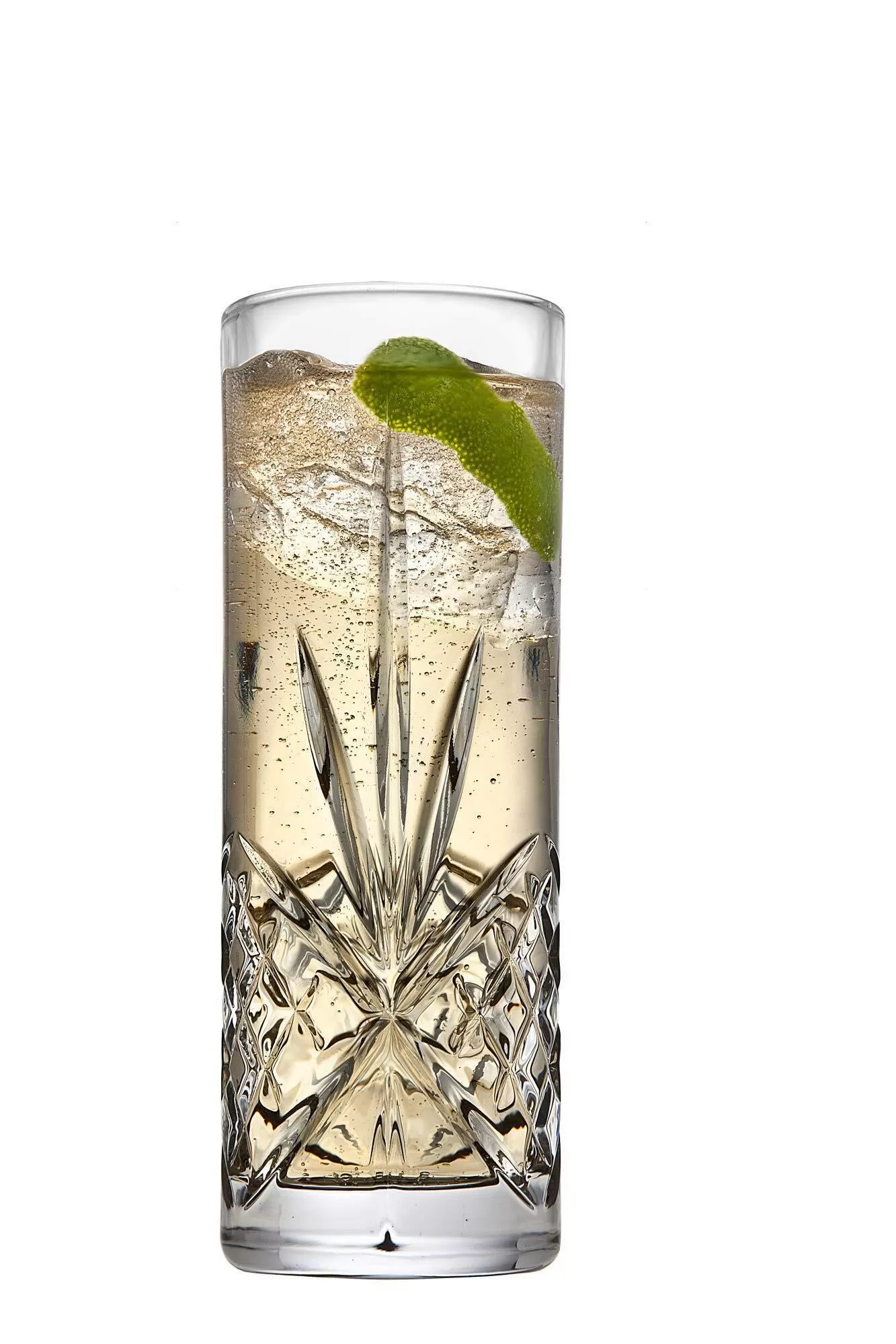 Tall Beverage Glasses Collins All Purpose Drinking Glasses- Dublin Collection, SET OF 4 - Amazon