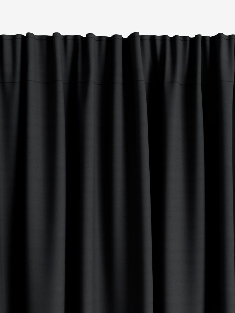 Dimout curtain AMUNGEN 1x140x175 black - Amazon