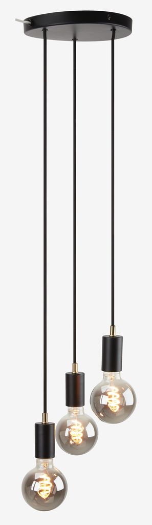 Pendant MAGNAR 3-in-1 D22xH220cm black - Amazon
