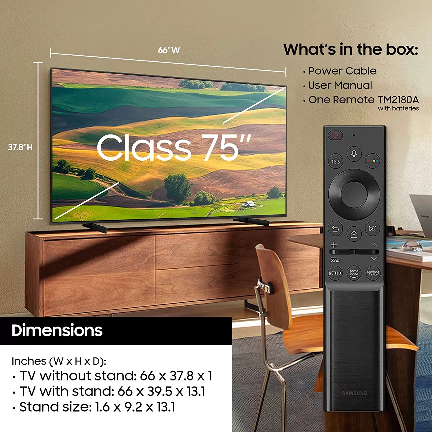 85-Inch Class Crystal 4K UHD AU8000 Series HDR, 3 HDMI Ports, Motion Xcelerator, Tap View, PC on TV, Q Symphony, Smart TV with Alexa Built-In (UN85AU8000FXZA, 2021 Model) - Amazon