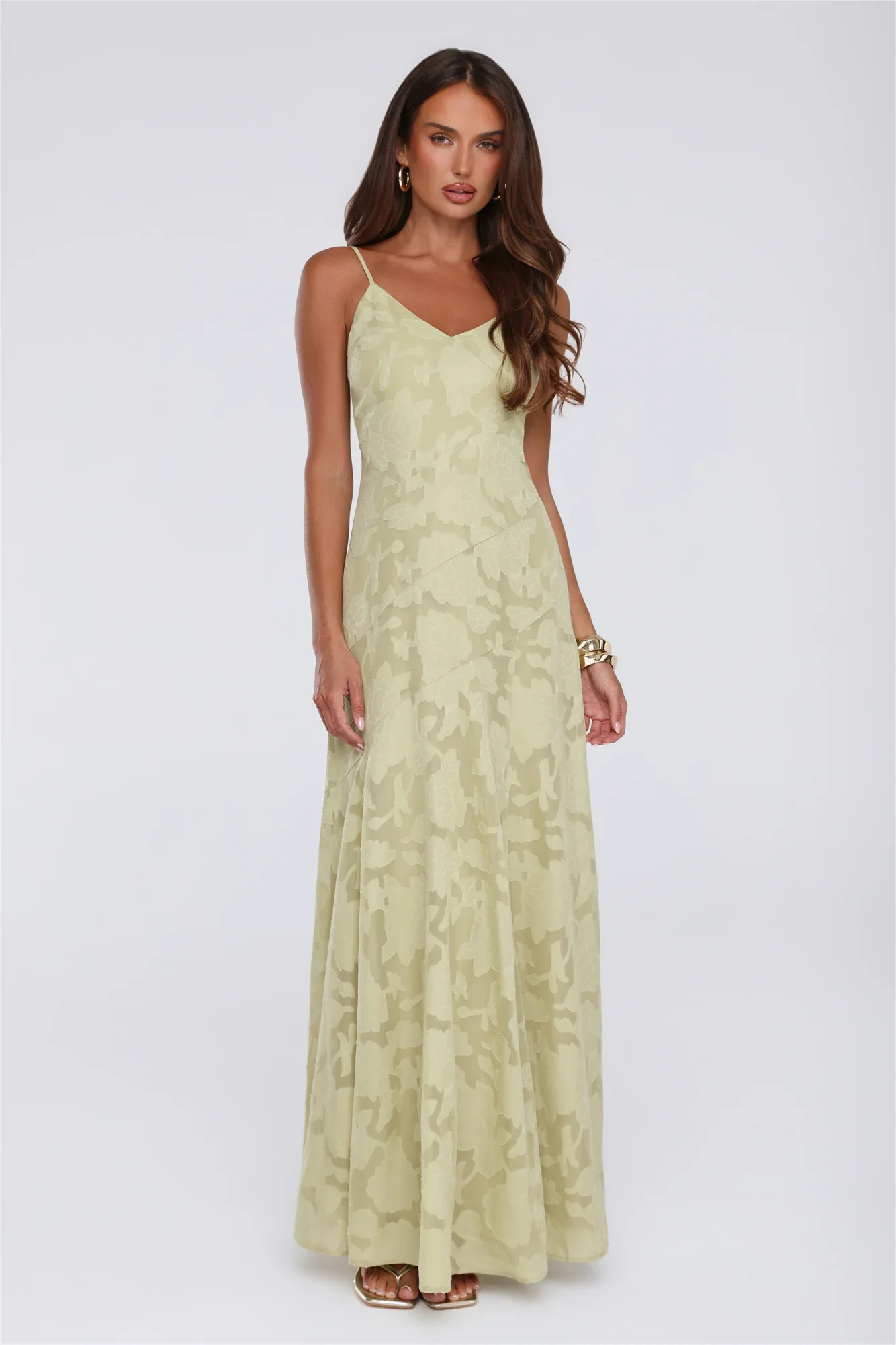 Dancing Spark Maxi Dress Sage