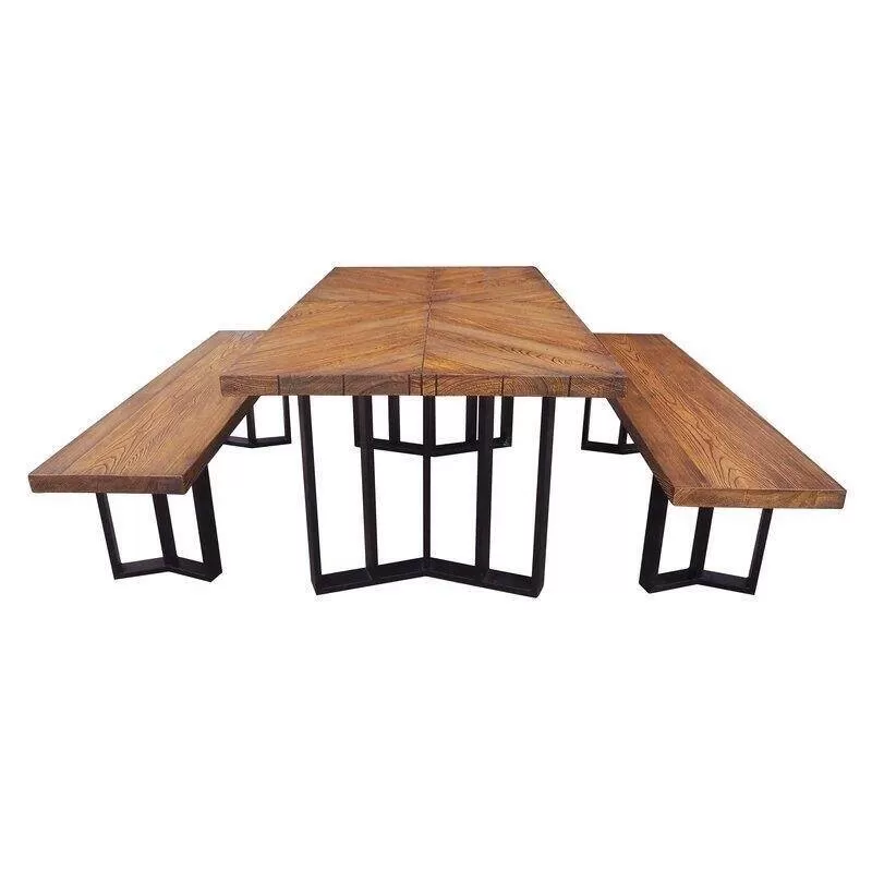 Bohon Rectangular 70'' Long Picnic Table - Amazon