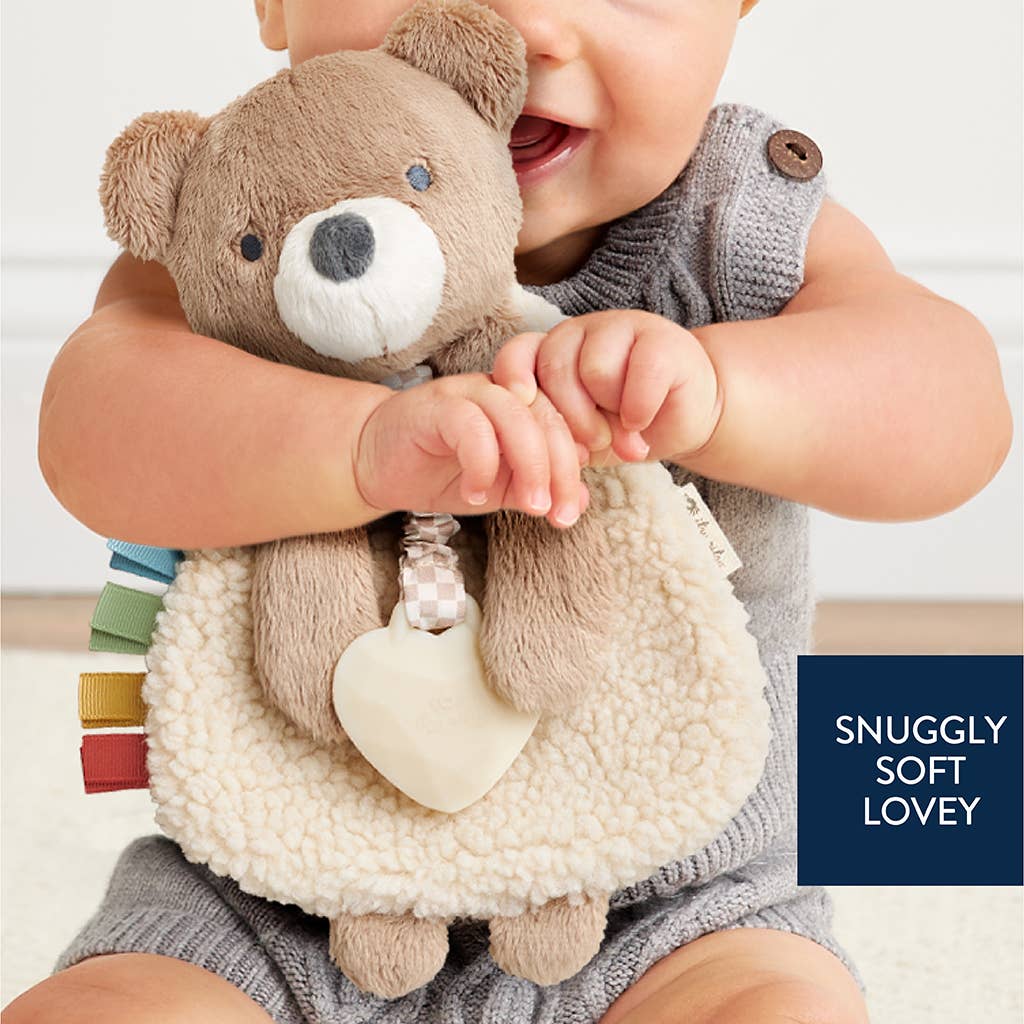*NEW* Theo the Bear Itzy Lovey? Itzy Ritzy baby toy
