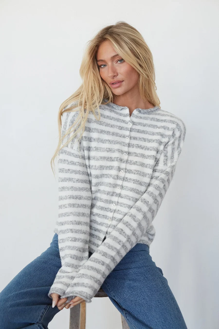 Frances Button Up Cardigan