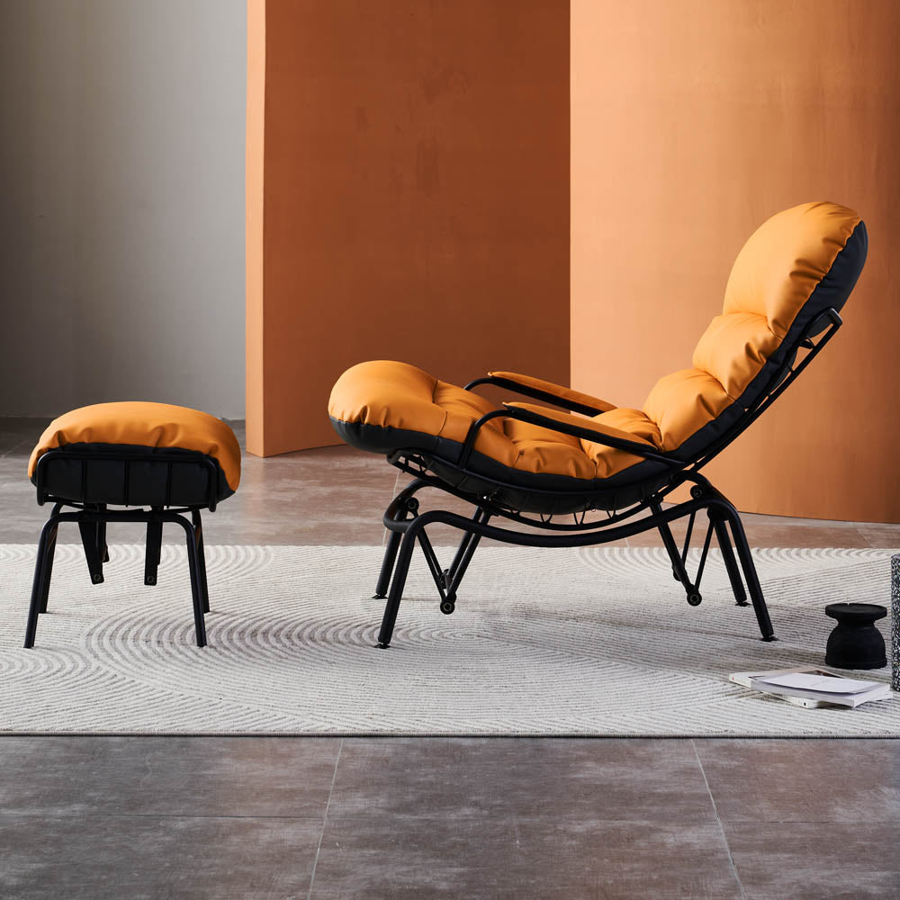 Rocking Chair with Ottoman, Multi-Color, 110° Recliner - Amazon