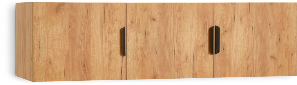 Top cabinet JENSLEV 144x40 3 doors oak colour - Amazon