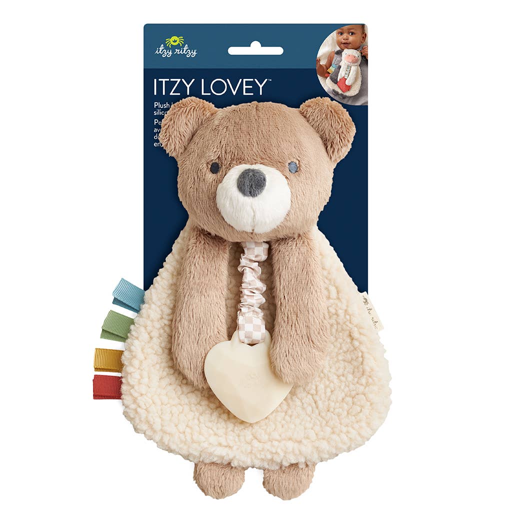 *NEW* Theo the Bear Itzy Lovey? Itzy Ritzy baby toy
