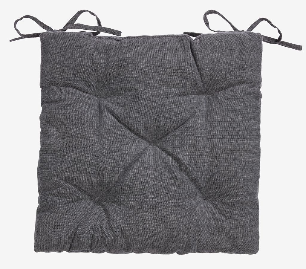 Seat pad HVITLYNG 40x40x4 grey - Amazon