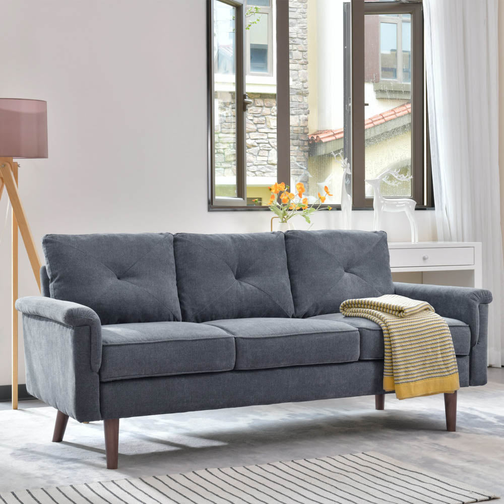 Living Room 71.65'' Wide 3-Seats Sofa Multiple Colour - Amazon