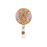 Badge Reel - Simply Southern (Pineapple)