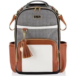 Boss Plus? Large Diaper Bag Backpack Coffee & Cream