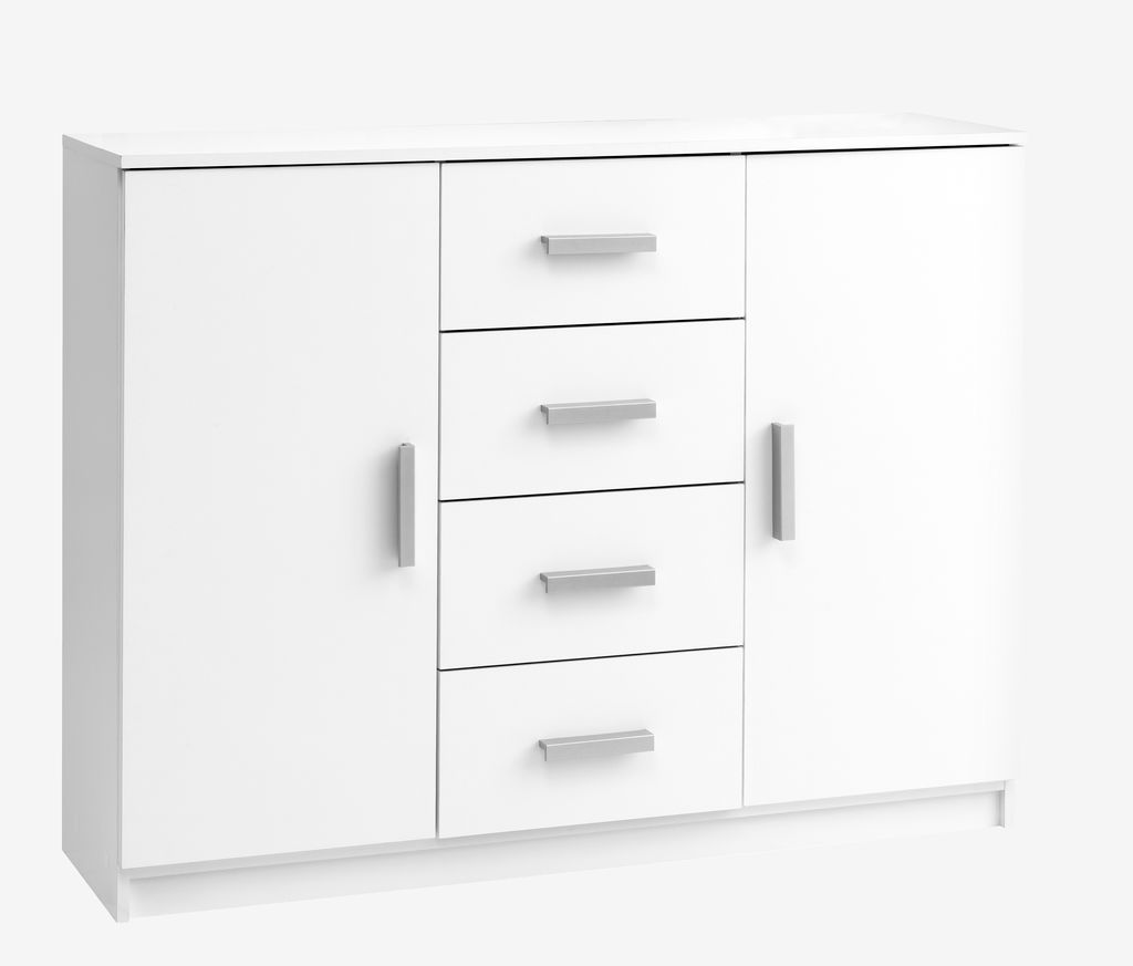 Sideboard TAPDRUP 2 doors white - Amazon