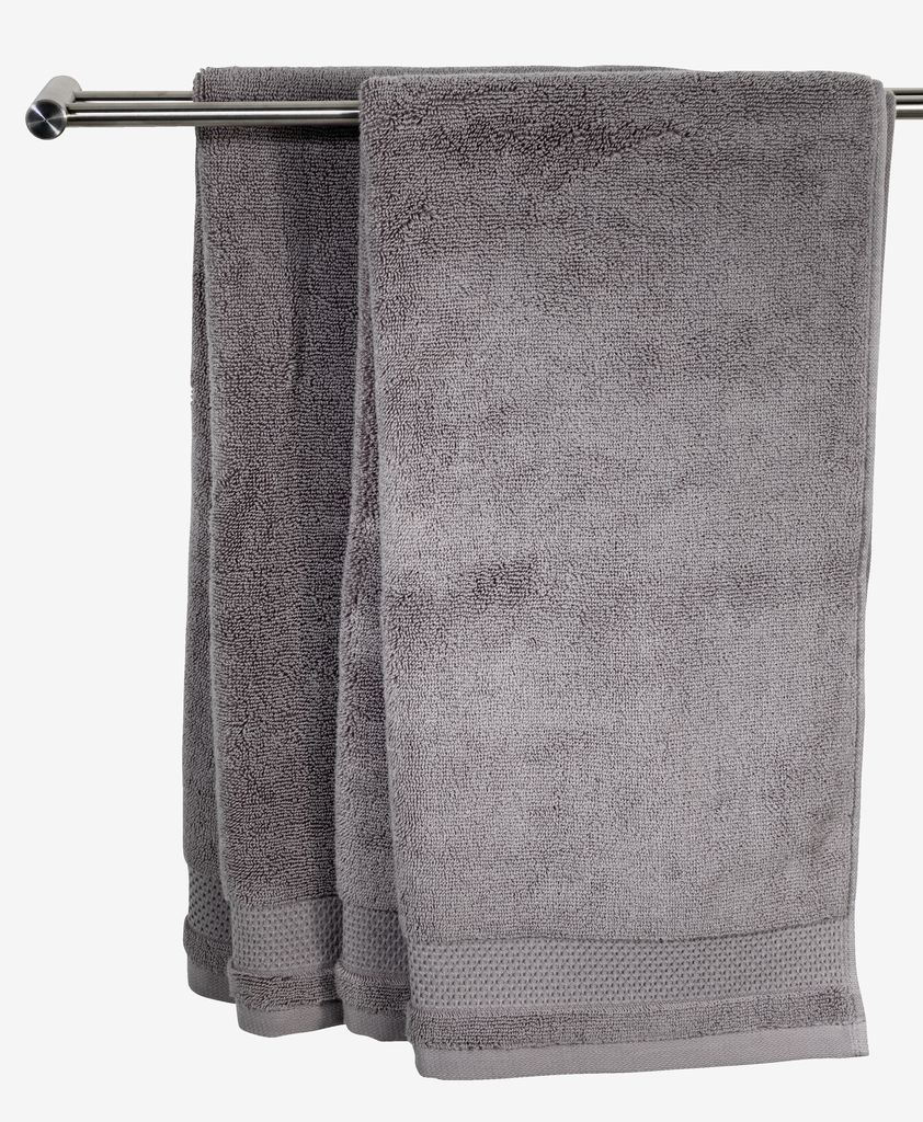 Bath sheet NORA 100x150 grey - Amazon