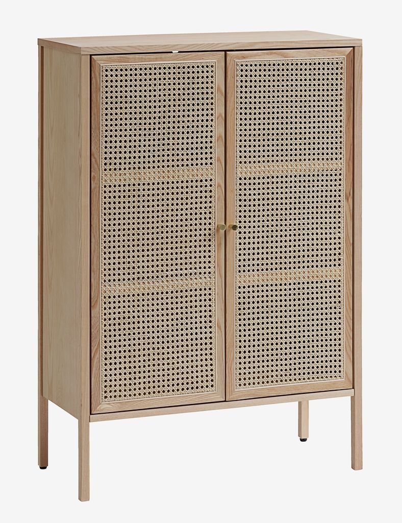Cabinet SALTVIG 2 doors ash - Amazon