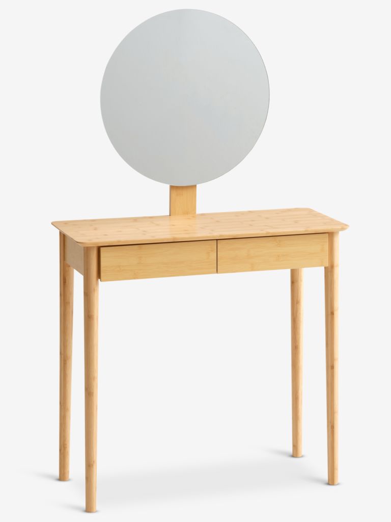 Dressing table SAKSILD w/mirror bamboo - Amazon