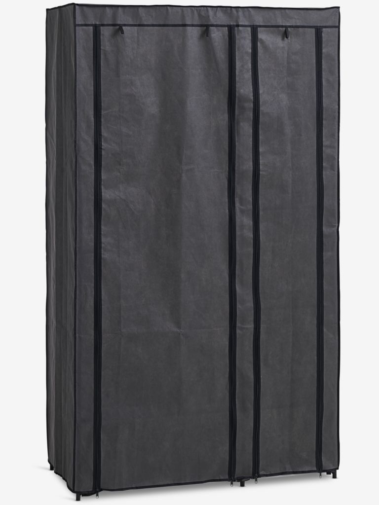 Wardrobe DAMHUS 100x174 dark grey - Amazon