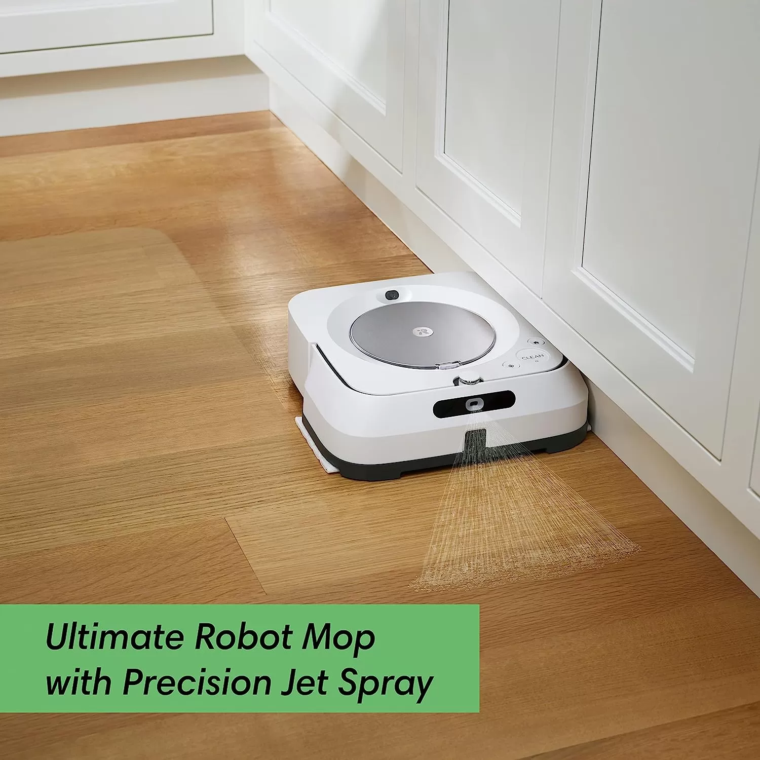 iRobot Braava Jet M6 (6110) Ultimate Robot Mop- Wi-Fi Connected, Precision Jet Spray, Smart Mapping, Works with Alexa, Ideal for Multiple Rooms, Recharges and Resumes, White - Amazon