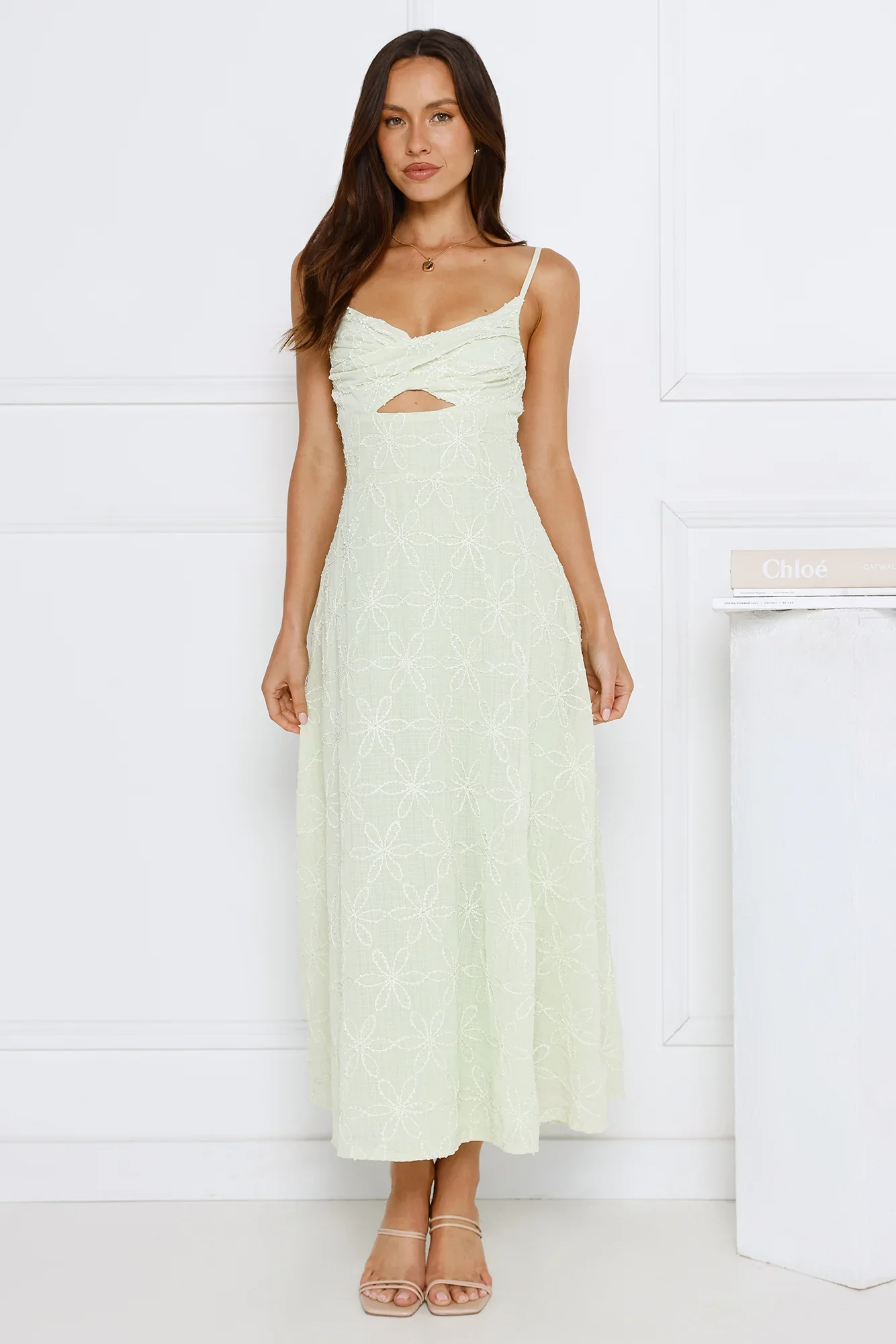 Experimenting Midi Dress Mint