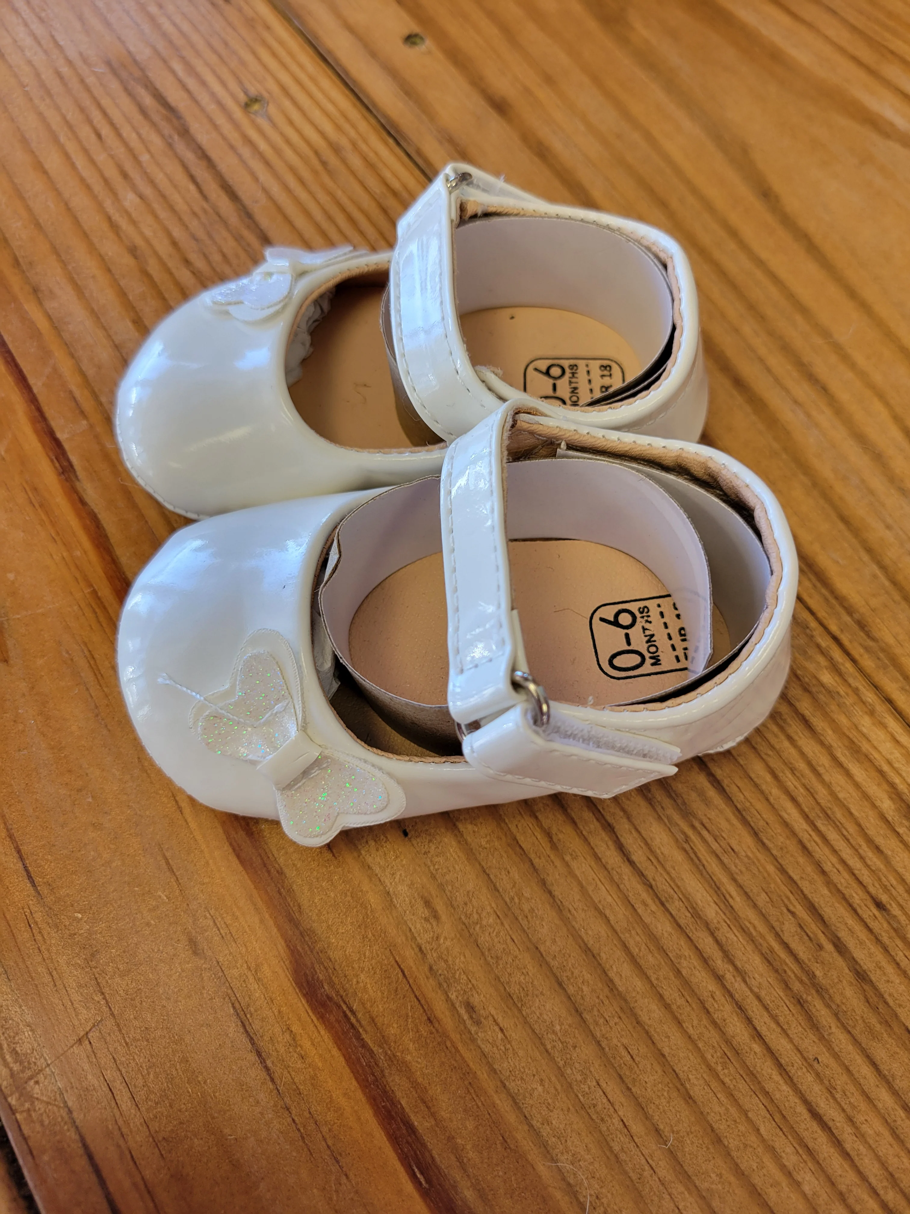 Baby girls butterfly shoes