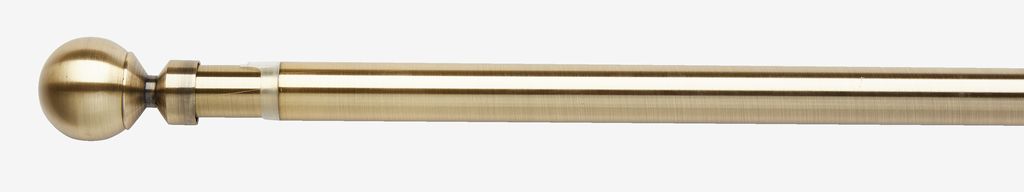 Curtain pole PRESTINE BALL 120-210cm antique brass - Amazon