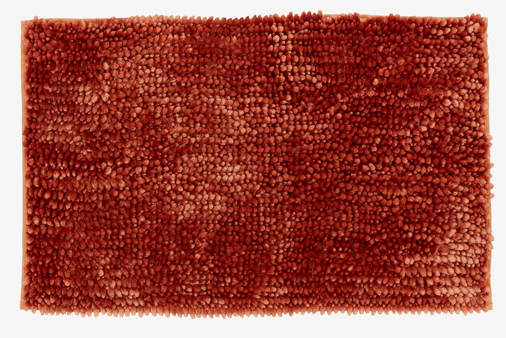 Bath mat BERGBY 50x80 orange KRONBORG - Amazon