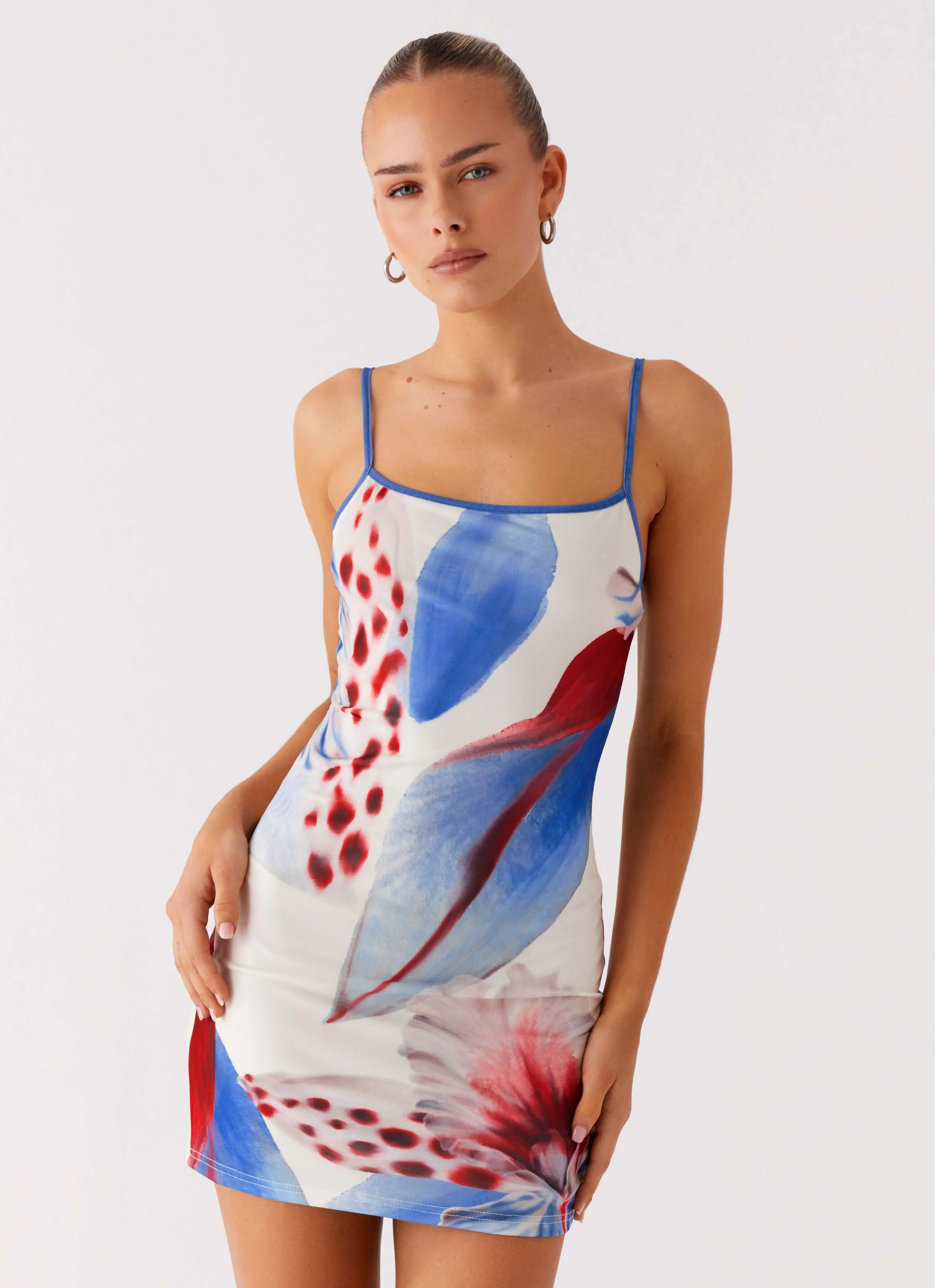 Everett Mini Dress - Deep Sea Bloom