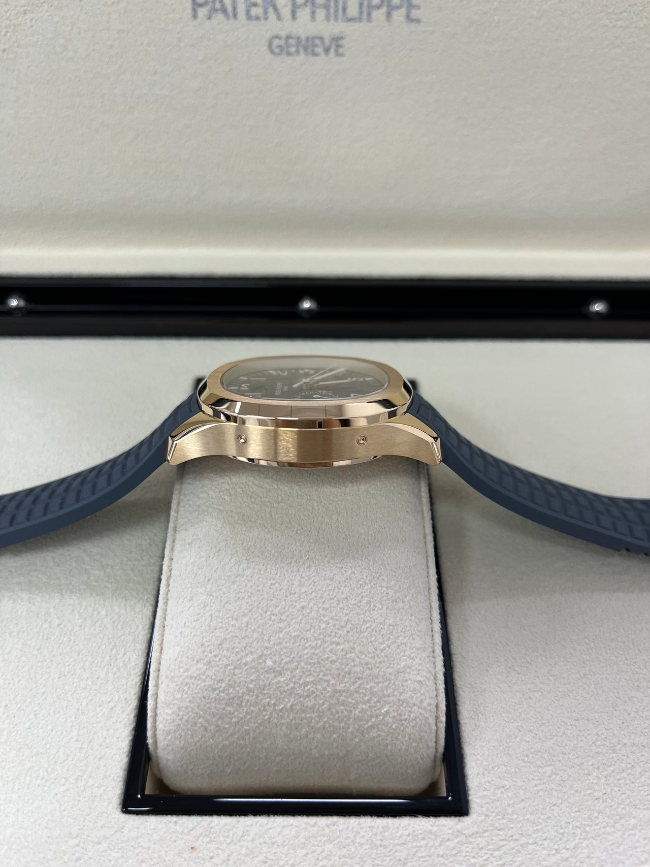 Patek Philippe 5261R-001 Aquanaut Luce Annual Calendar Rose Gold Blue Dial Watch