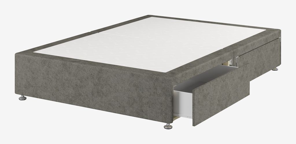 Divan base GOLD D10 4 Drawer Double Grey-50 - Amazon