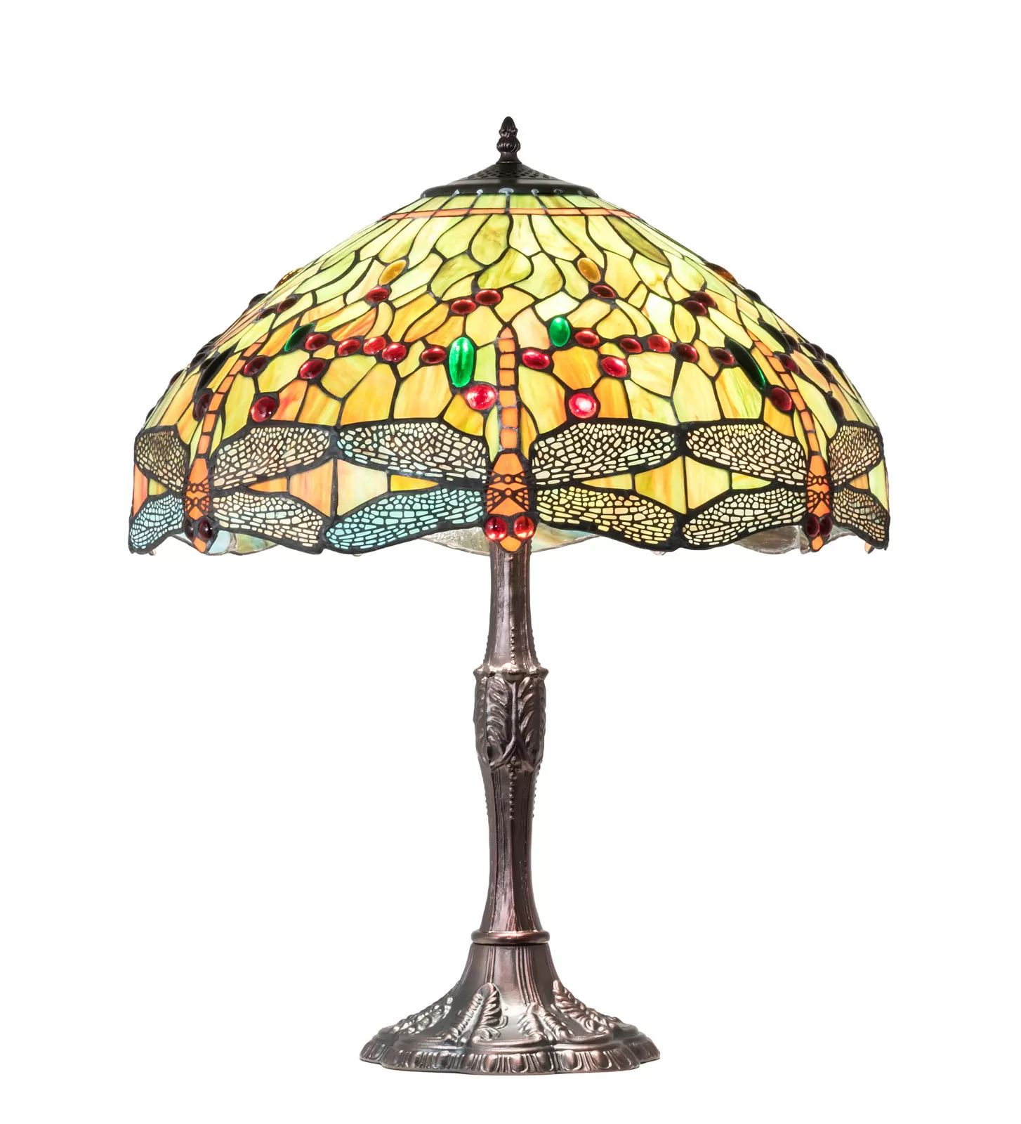 Tiffany Hanginghead Dragonfly 26'' Mahogany Bronze Table Lamp - Amazon