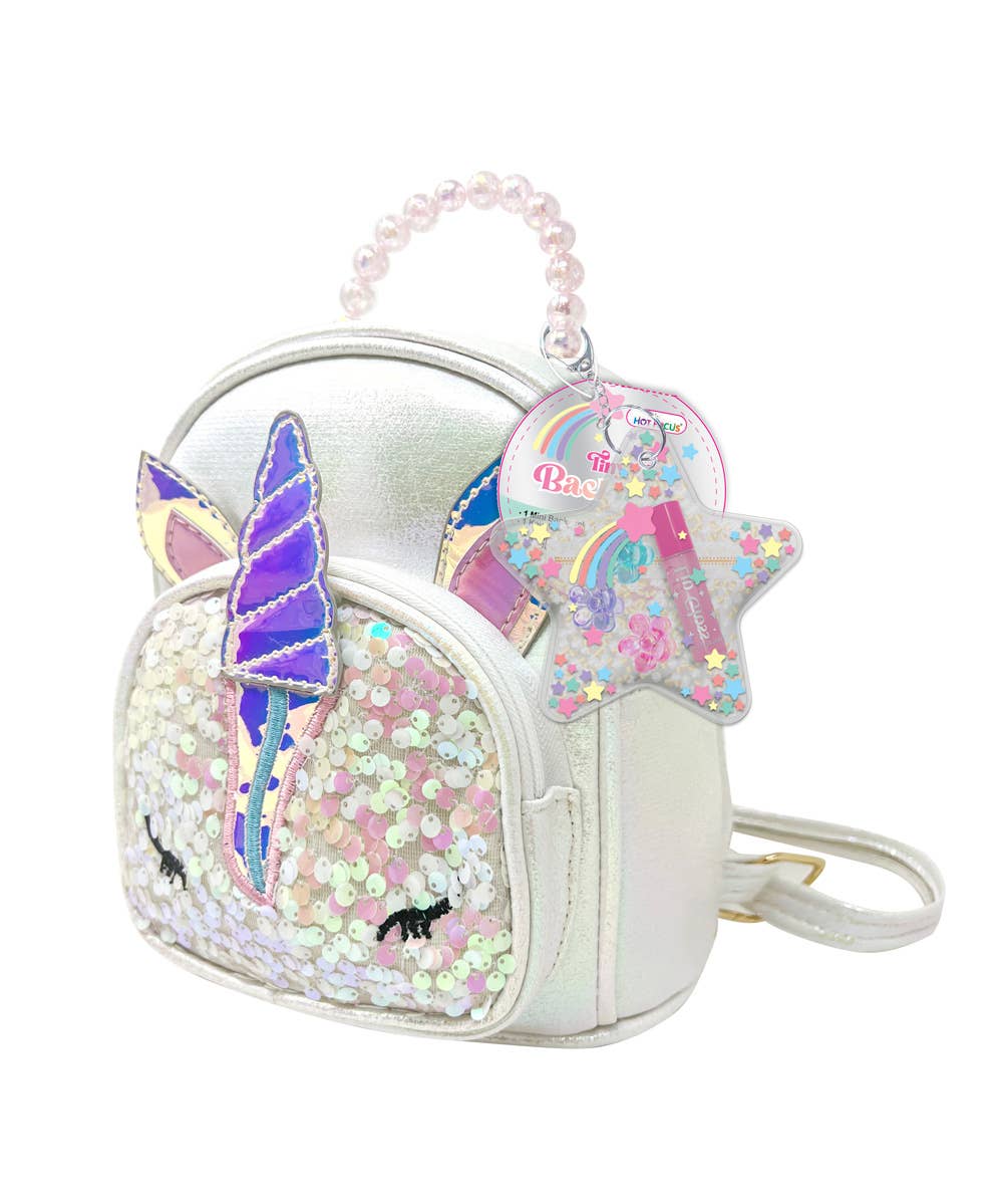 Tiny Mini Backpack, Unicorn Toy bag