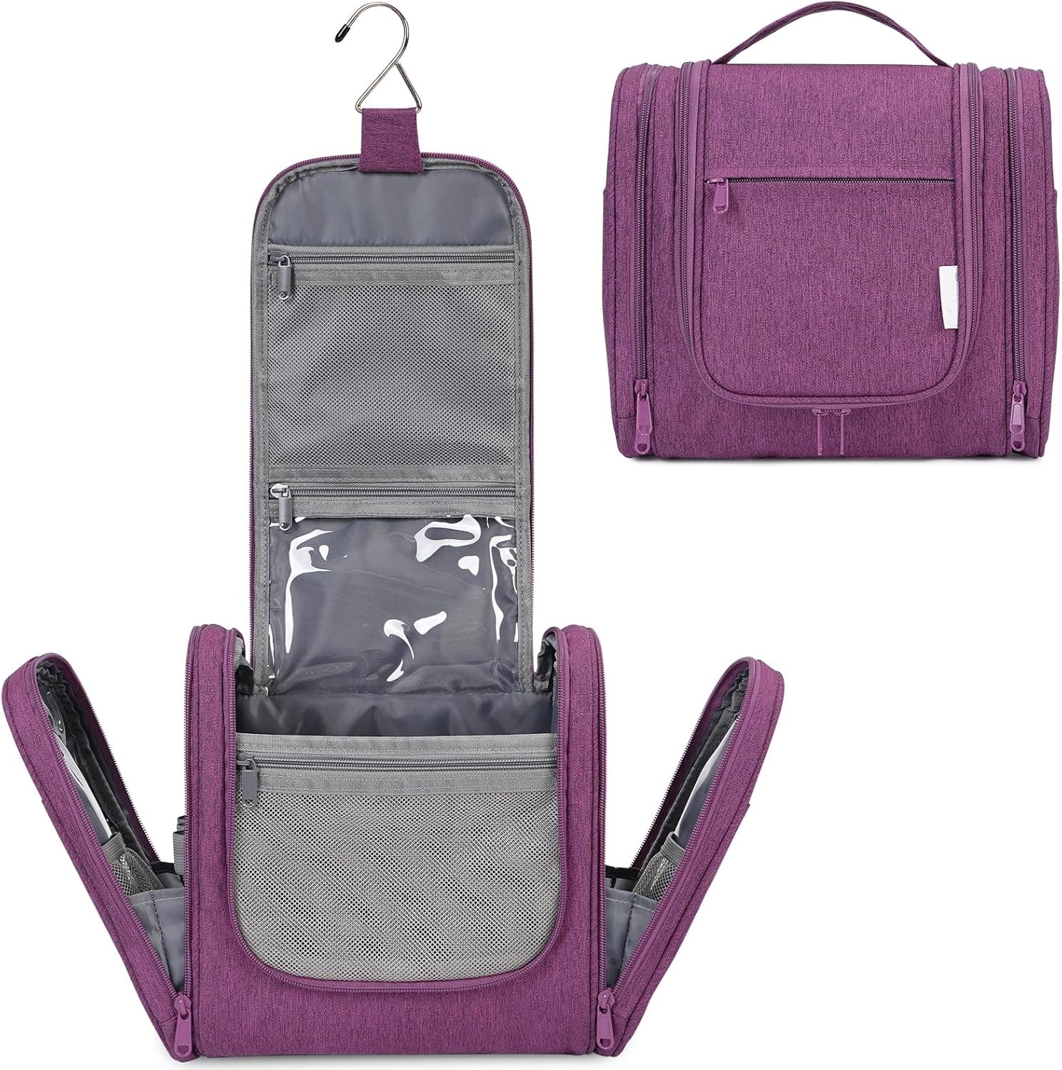 Hanging Toiletry Bag for Women Travel Makeup Bag Organizer Toiletries Bag for Cosmetics Essentials Accessories