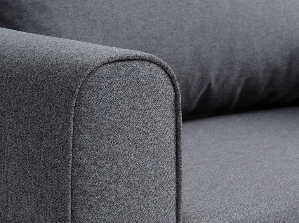 Chair bed SKILLEBEKK dark grey fabric - Amazon