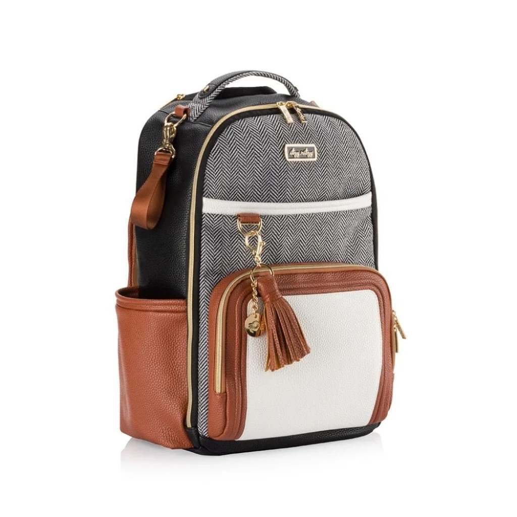 Boss Plus? Large Diaper Bag Backpack Coffee & Cream