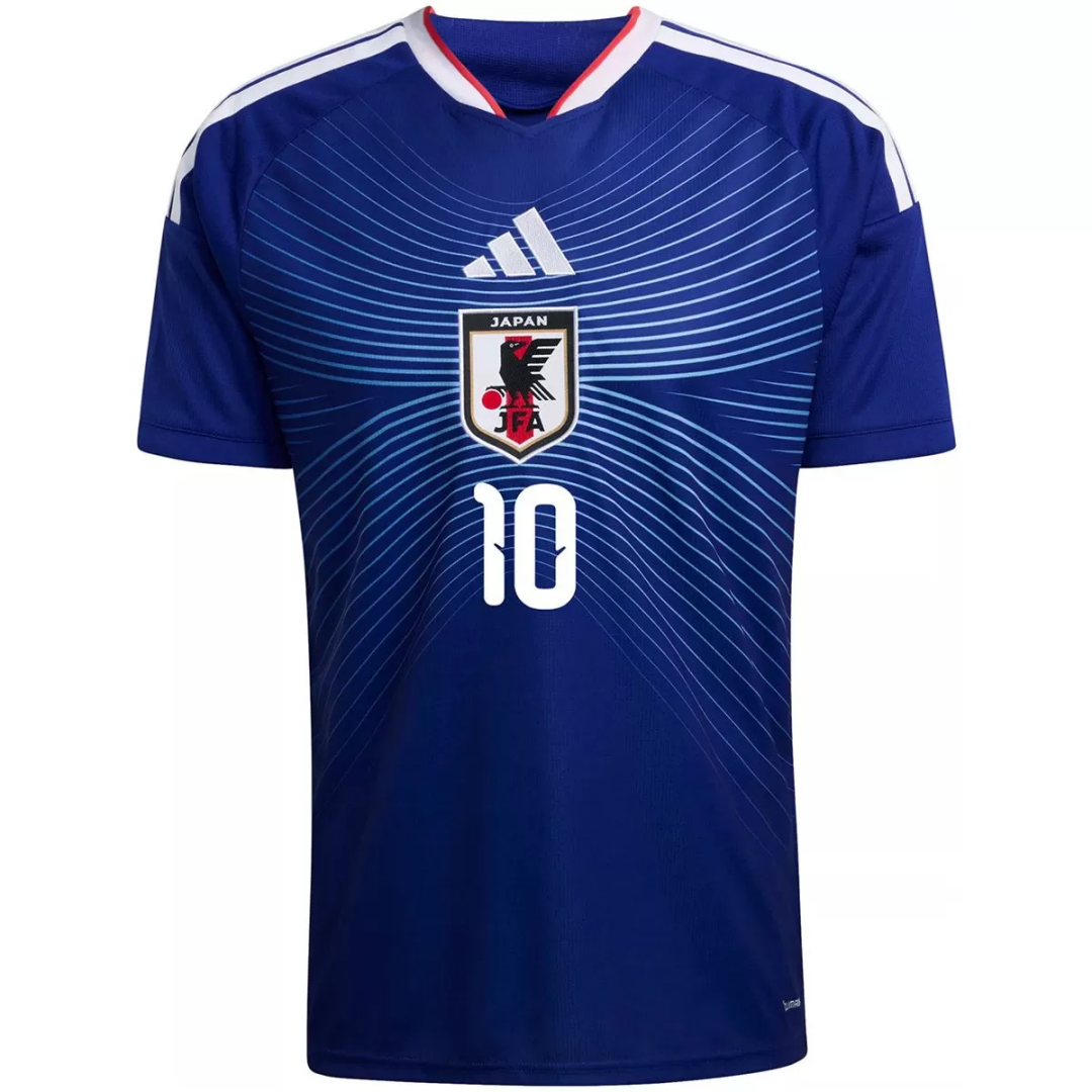 Kubo #10 Japan Home Jersey World Cup 2026