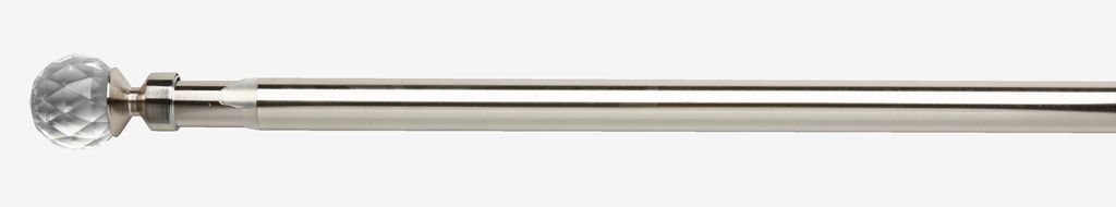 Curtain pole PRESTINE CRYSTAL 170-300cm silver - Amazon