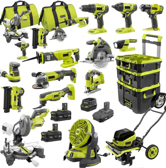 🔥Christmas Special 60% OFF🎄🎁Anniversary offer RYO 18-80 VOLT MAX LITHIUM ION BEST CORDLESS COMBO KIT - Amazon