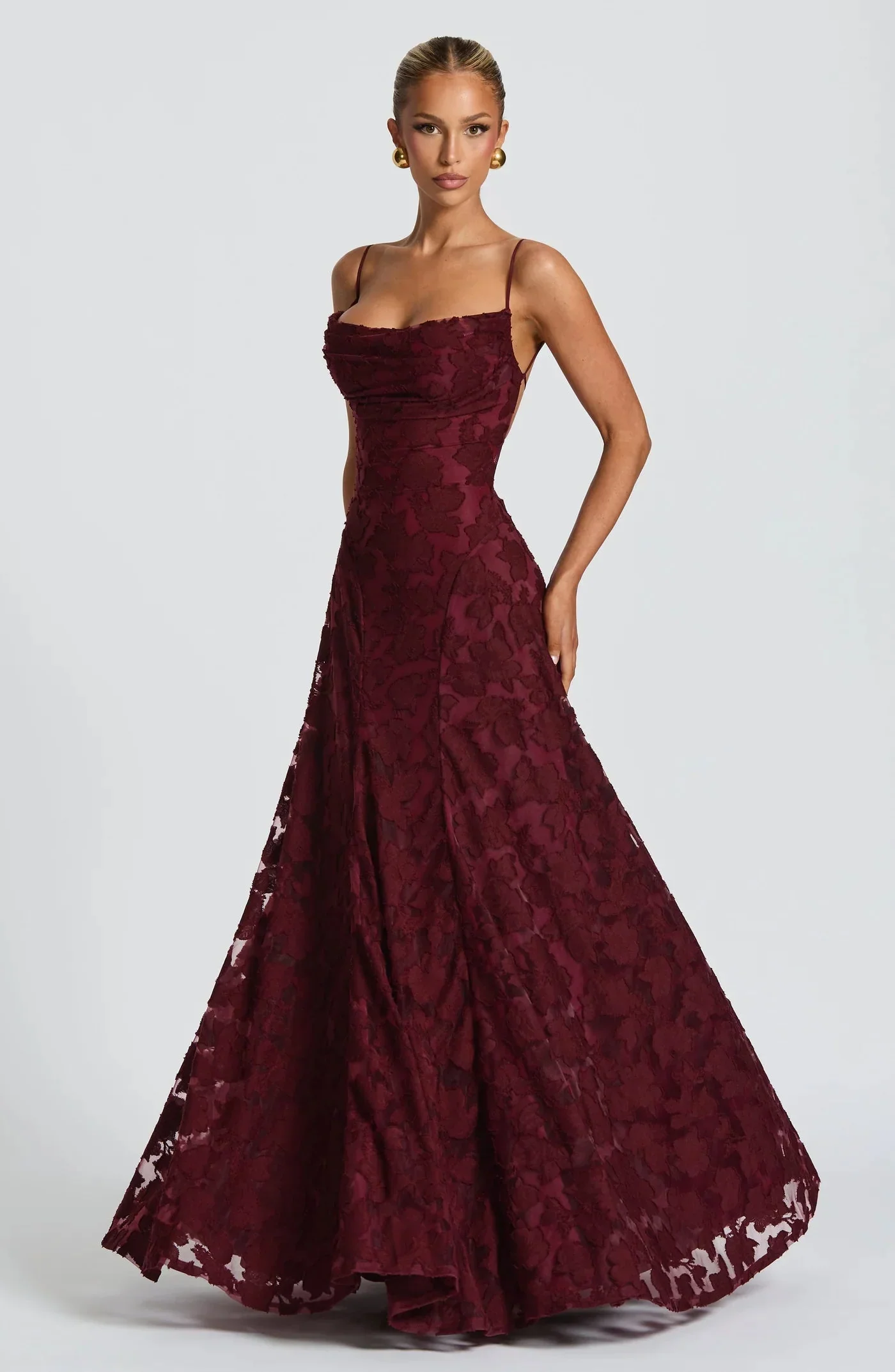 Evening Gown – Blooming Grace