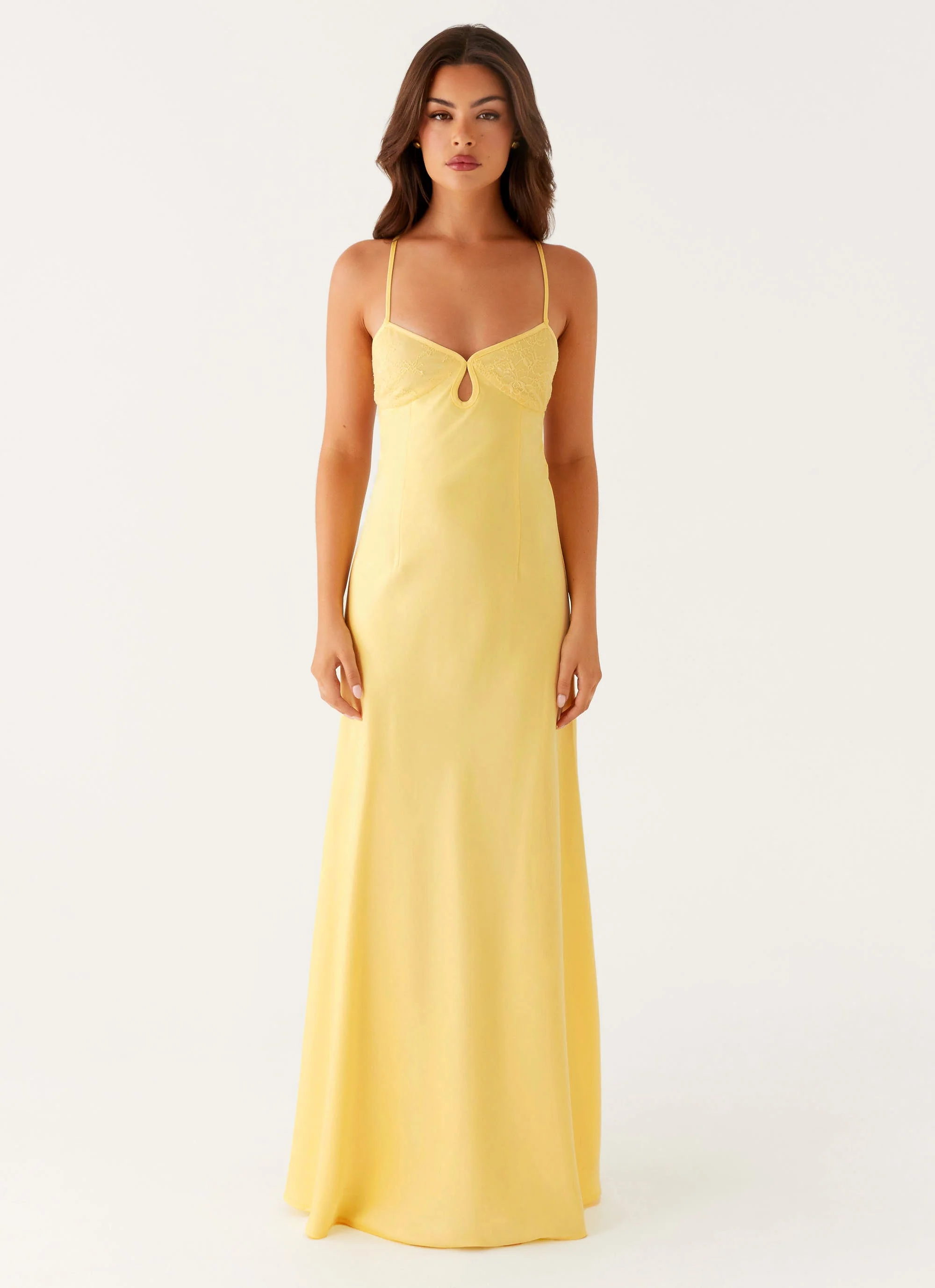 Joanie Maxi Dress - Yellow