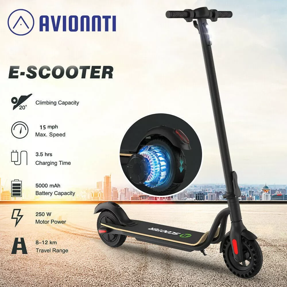 Folding Portable Electric Commuting Scooter For Adults All Terrain 5.0Ah - Amazon