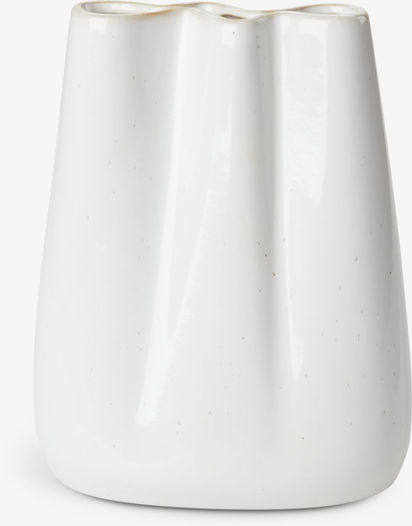 Vase CARLO W13xL8xH17cm grey - Amazon