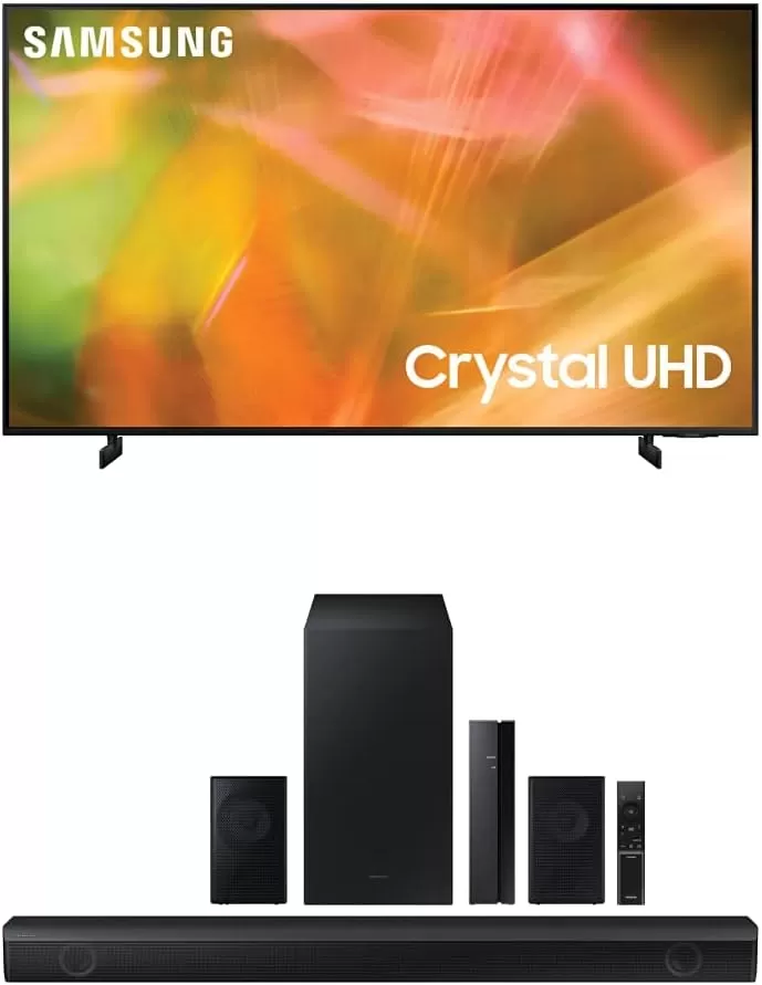 85-Inch Class Crystal 4K UHD AU8000 Series HDR, 3 HDMI Ports, Motion Xcelerator, Tap View, PC on TV, Q Symphony, Smart TV with Alexa Built-In (UN85AU8000FXZA, 2021 Model) - Amazon