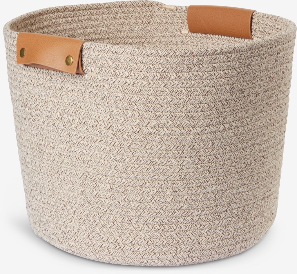 Basket KARLJOHAN W38xL38xH28cm grey - Amazon