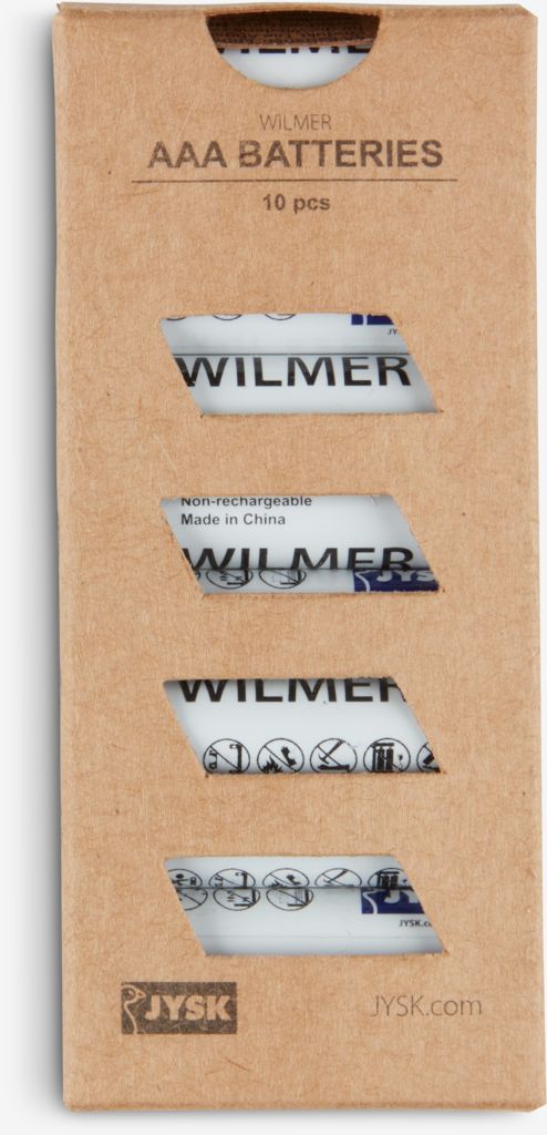 Batteries WILMER AAA pack of 10 - Amazon