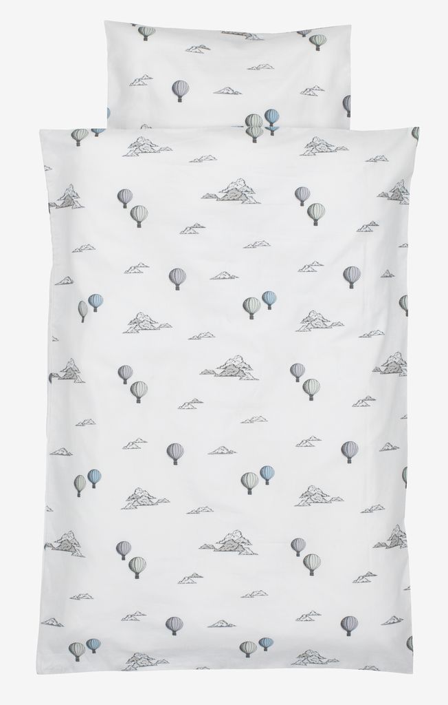 Baby duvet cover set LIV 70x100 white/purple - Amazon