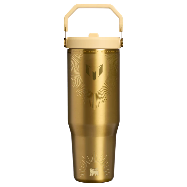 The Messi x Stanley IceFlow™ Flip Straw Tumbler | 30 OZ