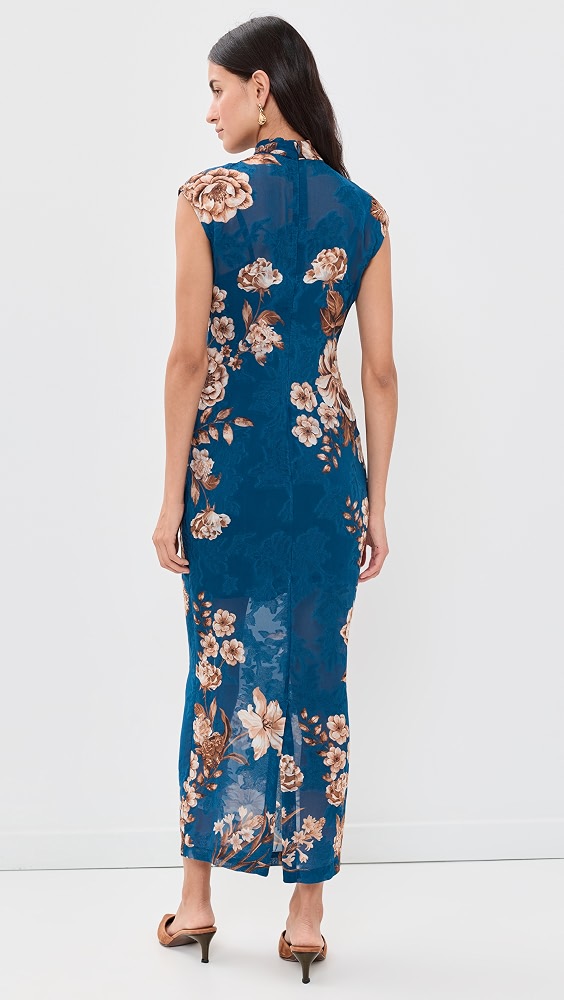 Midi Dress with Slip